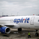 FILE PHOTO: A Spirit Airlines Airbuys A320-200 airplane sits at a gate at the O’Hare Airport in Chicago, Illinois, U.S. October 2, 2014.REUTERS/Jim Young/File Photo/File Photo/File Photo